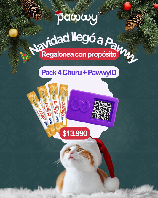🎄Pack: 4 Churu + PawwyID
