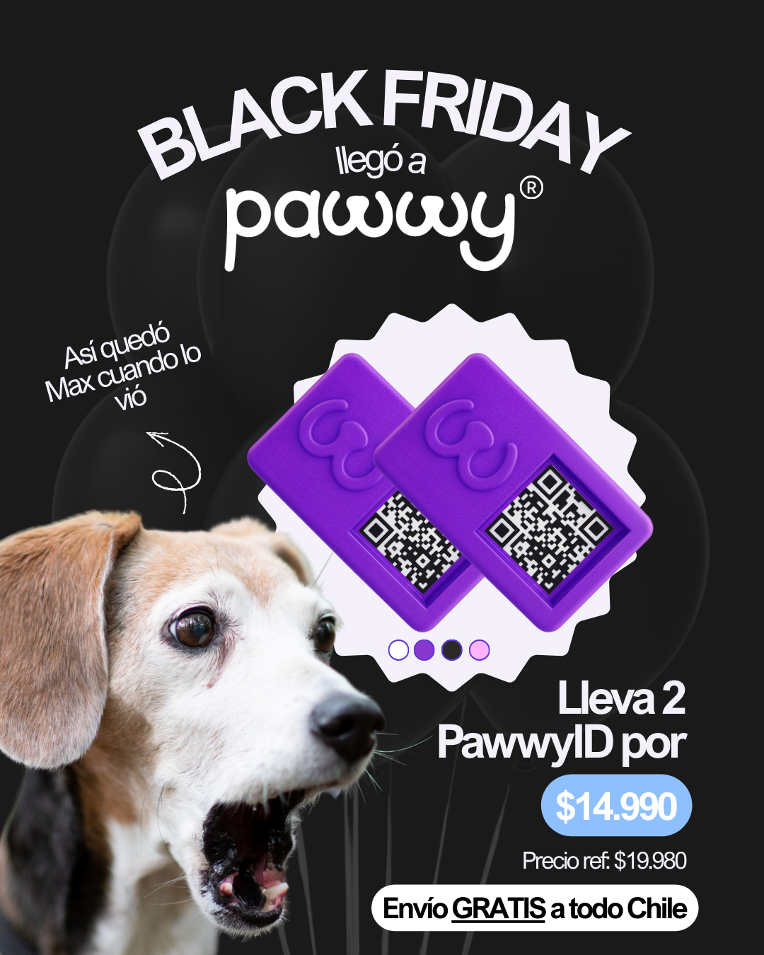 CYBER 2 Pawwy ID – Identificación inteligente para tu mascota