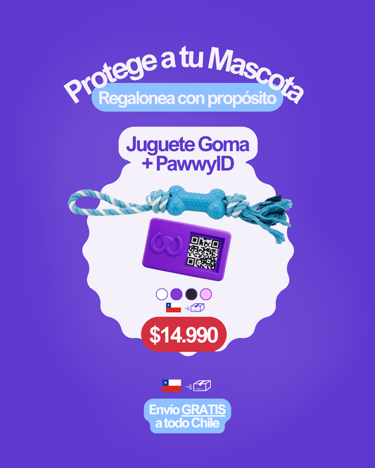 Pack: Juguete Goma + PawwyID