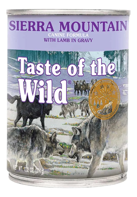 Lata Taste of The Sierra Mountain Cordero 390 g