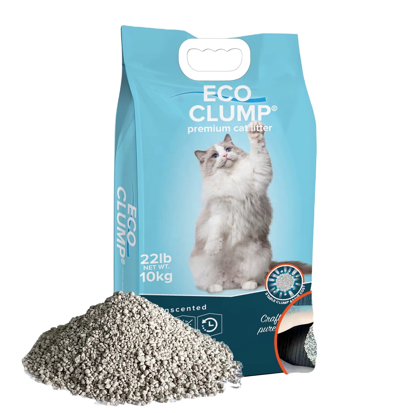 Eco Clump Arena Sanitaria 10 kg 💜